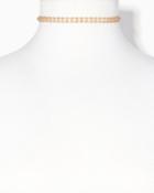 Charming Charlie Shara Beaded Twist Choker