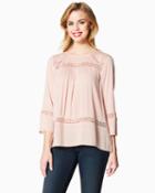 Charming Charlie Pom Pom Trim Tunic