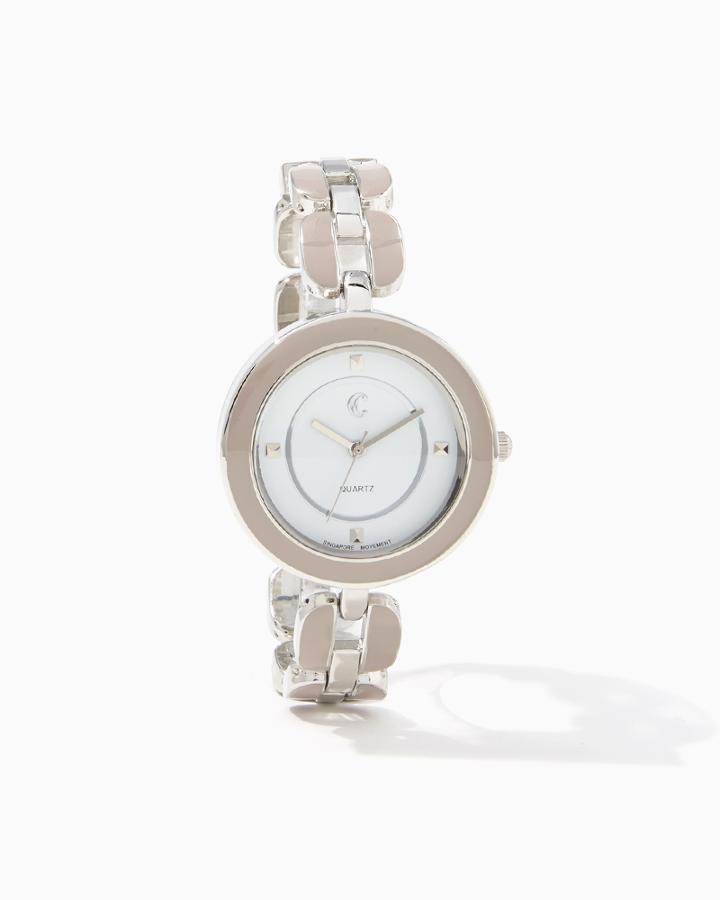 Charming Charlie Minima Glossy Chain Watch