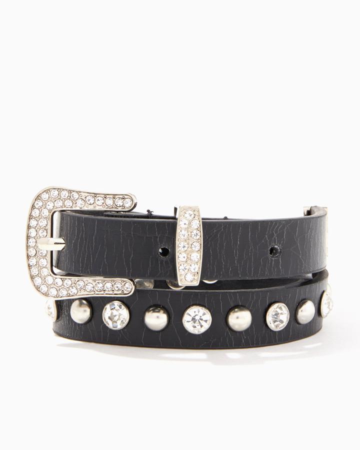 Charming Charlie Vaquero Rhinestone Boot Straps