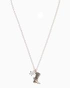 Charming Charlie Boots & Stars Pendant Necklace