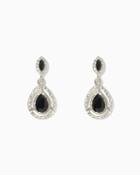 Charming Charlie Halo Marquise Earrings
