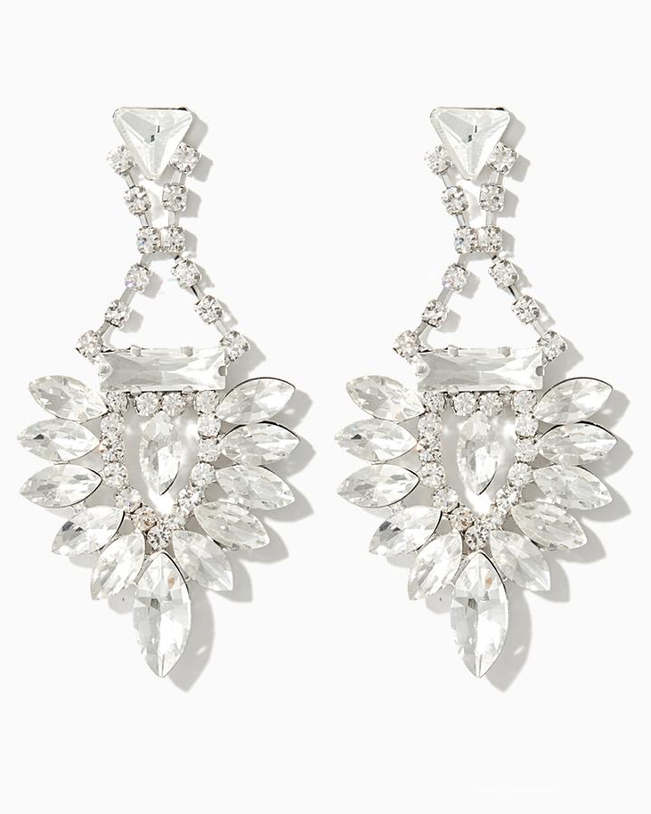 Charming Charlie Fet Facet Earrings