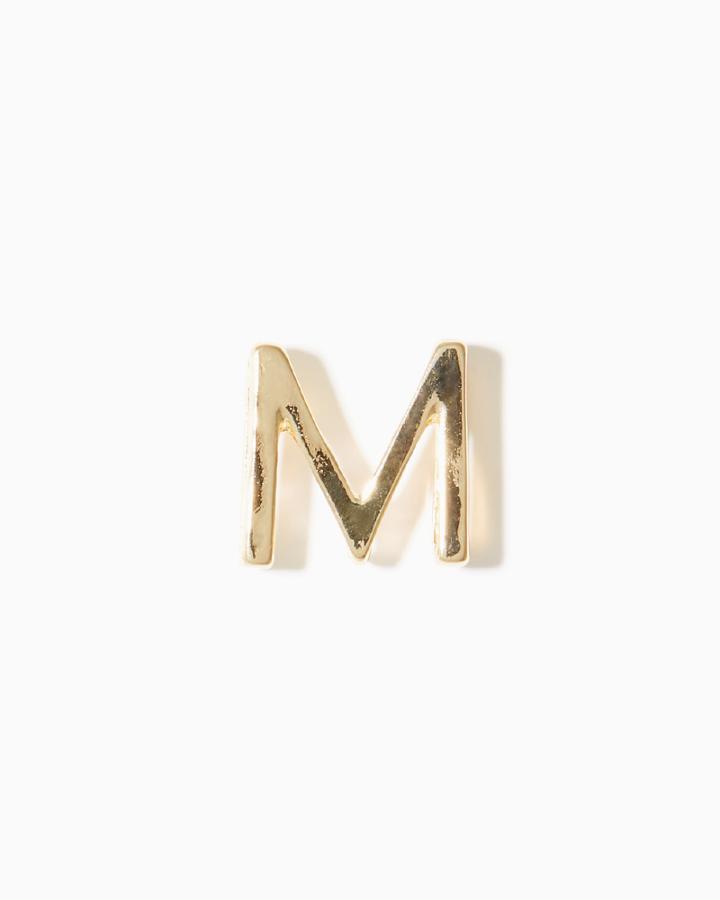 Charming Charlie Initial M Slider Charm