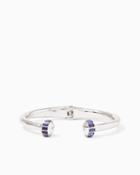 Charming Charlie Baguette Rhines Open Cuff