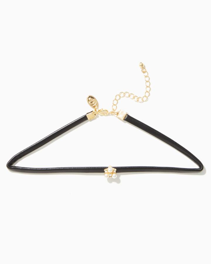 Charming Charlie Pearl Trio Choker Necklace