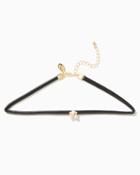 Charming Charlie Pearl Trio Choker Necklace