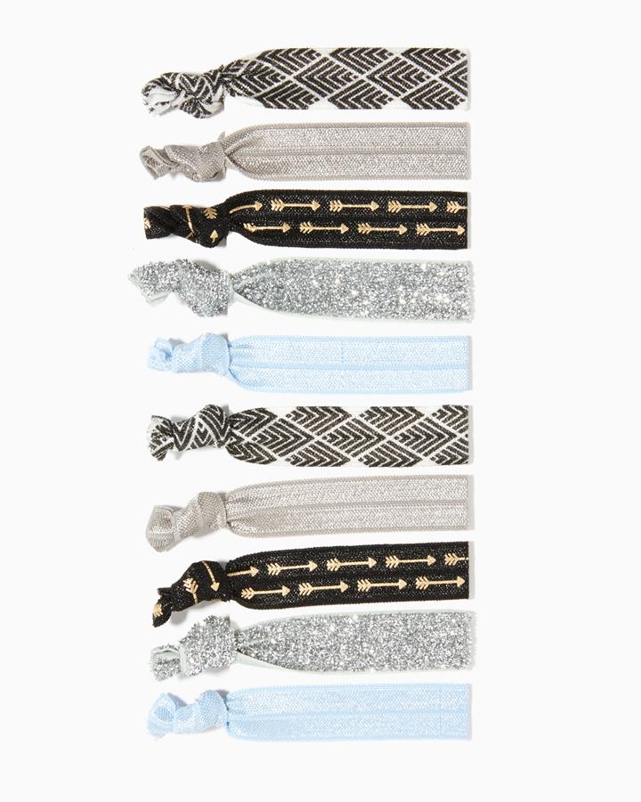 Charming Charlie Bohemian Charm Hair Tie Set