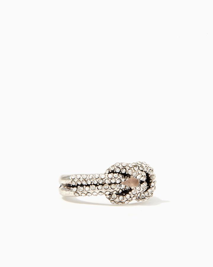 Charming Charlie Pav Knot Ring