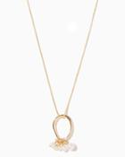 Charming Charlie Liza Gleaming Pearl Necklace