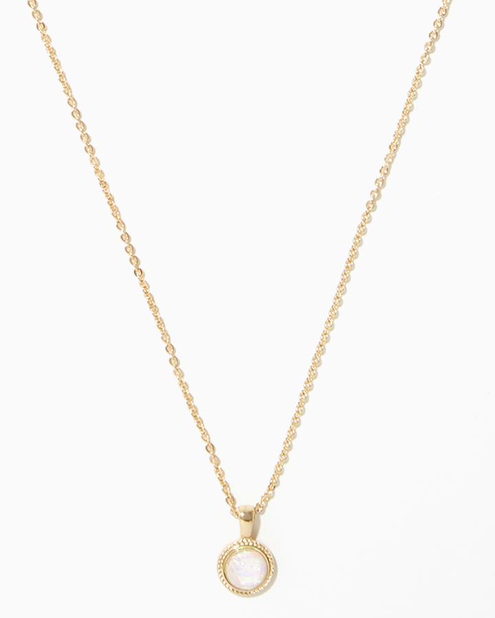 Charming Charlie Rosie Pendant Necklace