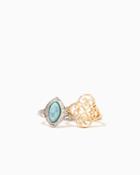 Charming Charlie Cleo Two-tone Ring Set