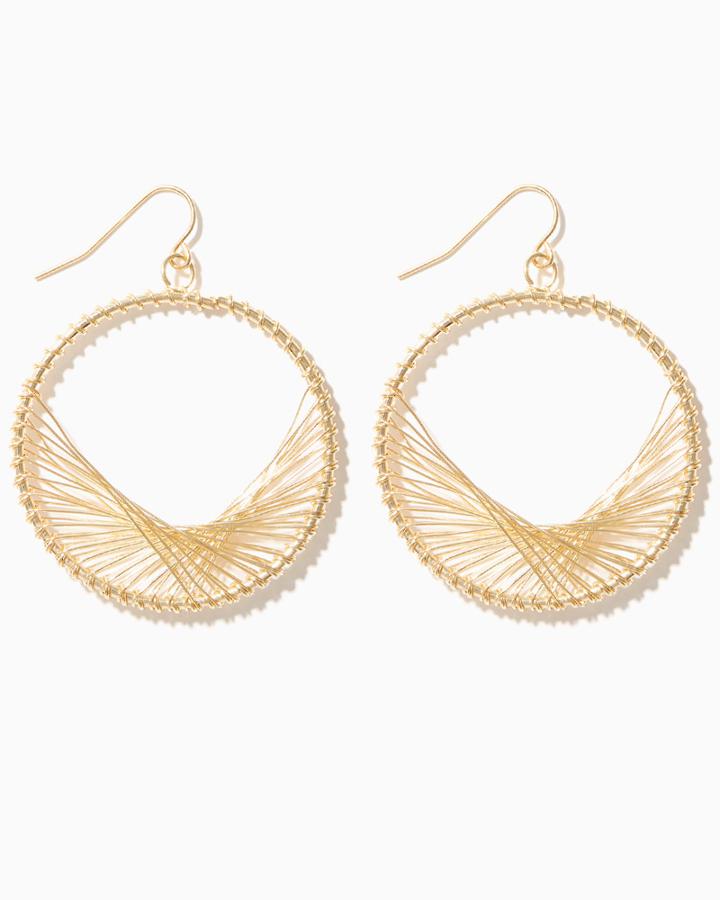 Charming Charlie Trapeze Wire Hoops