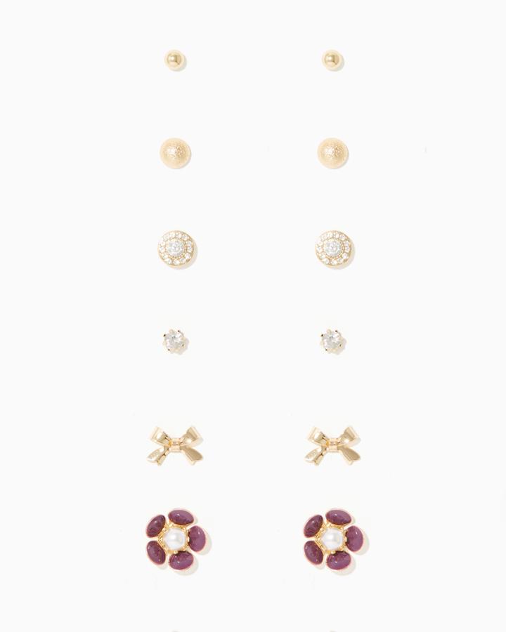 Charming Charlie Darling Stud Earring Set