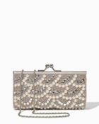 Charming Charlie Pearl & Stone Party Clutch
