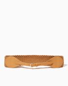 Charming Charlie Buckle Woven Stretch Belt