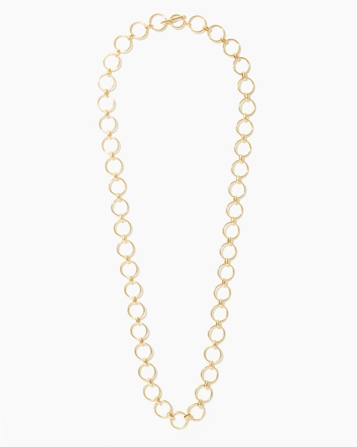 Charming Charlie Circle Chain Layered Necklace