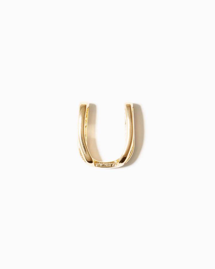 Charming Charlie Initial U Slider Charm