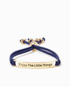 Charming Charlie Enjoy The Little Things Slip & Pull Bracelet