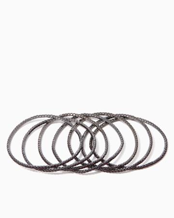 Charming Charlie Dainty Stones Bracelet Set