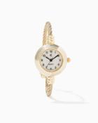 Charming Charlie Cable Cuff Bracelet Watch