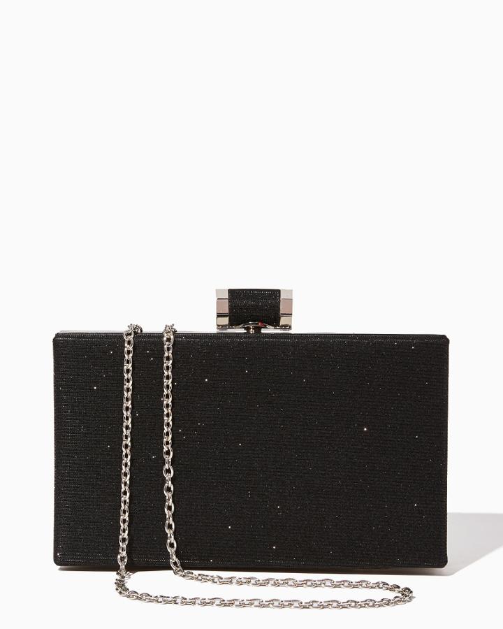 Charming Charlie Hint Of Shimmer Minaudiere