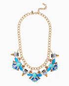 Charming Charlie Colorful Cabochon Bib Necklace