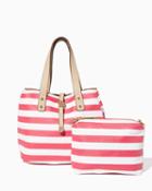 Charming Charlie Striped Wallaby Joey Bag-in-bag