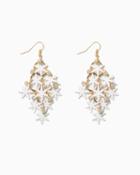 Charming Charlie Snowflake Elements Drop Earrings