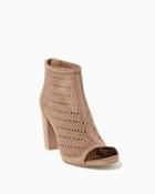 Charming Charlie Reno Perforated Booties