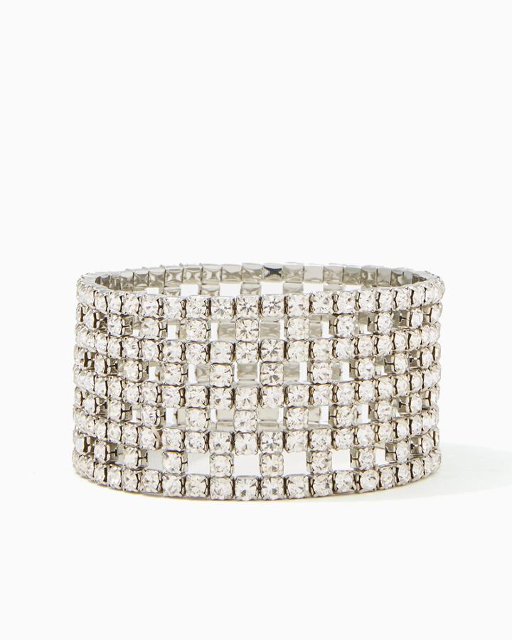 Charming Charlie Kate Sparkling Stretch Bracelet