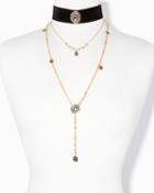 Charming Charlie So Chic Layered Choker Necklace