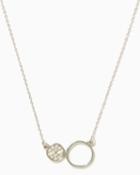 Charming Charlie Pav Orbit Pendant Necklace