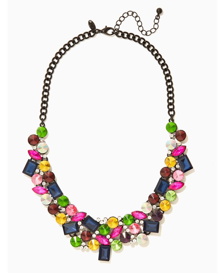 Charming Charlie Cara Crystal Collar Necklace