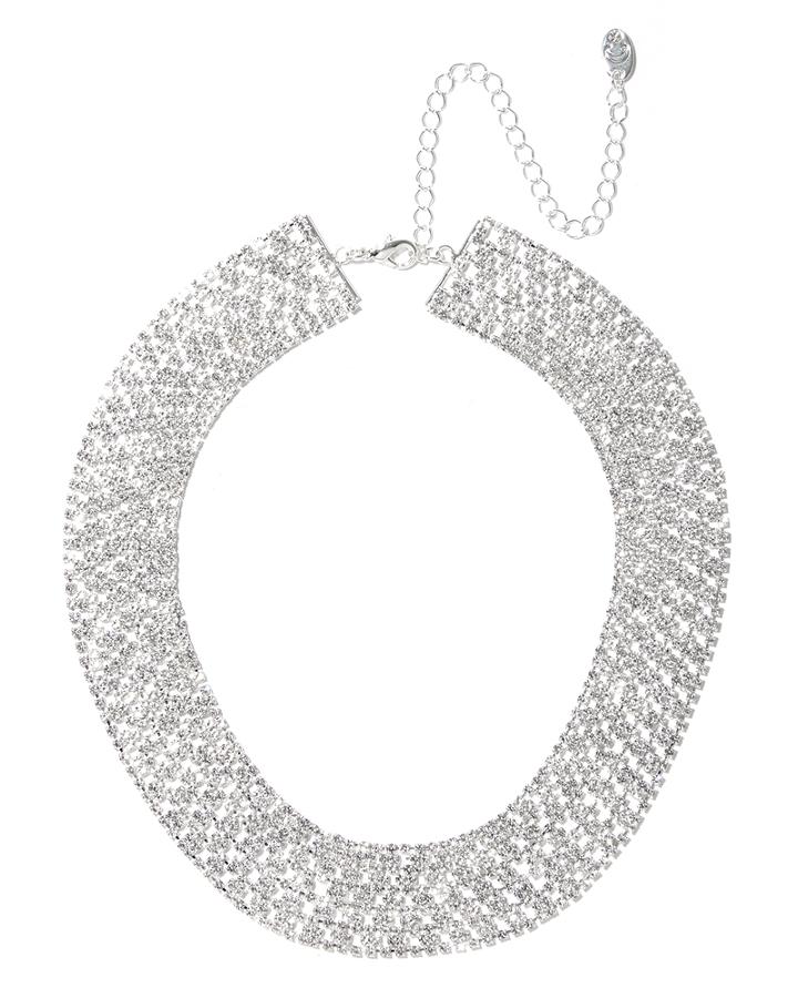 Charming Charlie Arielle Mesh Collar Necklace