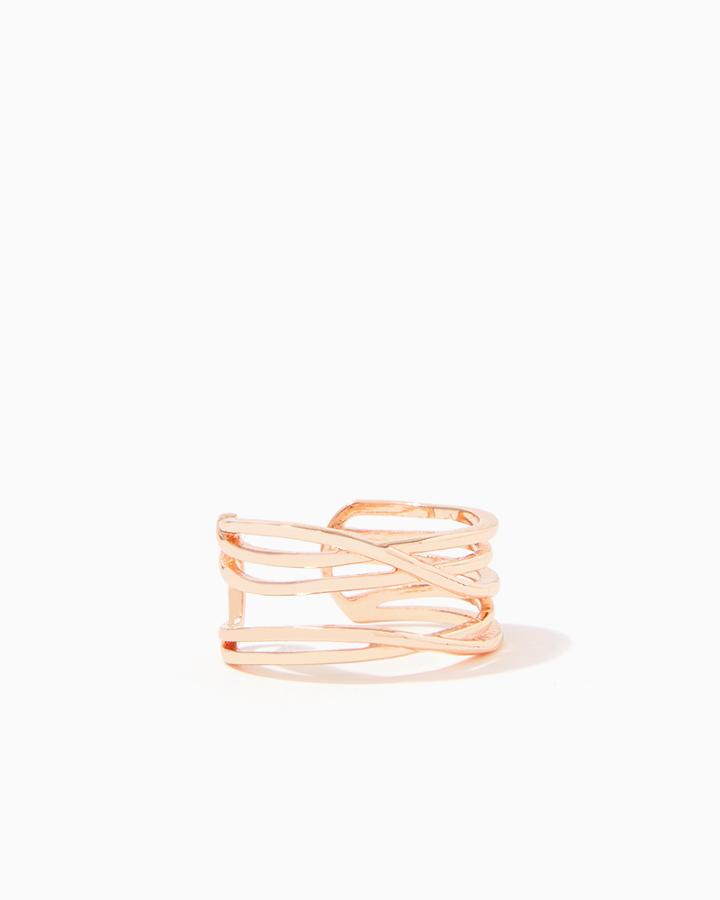Charming Charlie Winding Road Swirl Ring