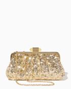 Charming Charlie Midnight Twinkle Sequin Clutch