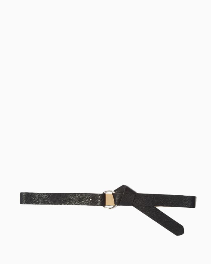Charming Charlie Knotted O-ring Belt