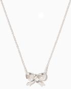 Charming Charlie Gleam Bow Pendant Necklace