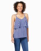 Charming Charlie Aria Popover Tier Tank