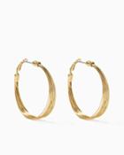 Charming Charlie Rings Of Style Hoops Earrings