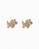 Charming Charlie Scottie Dog Stud Earrings
