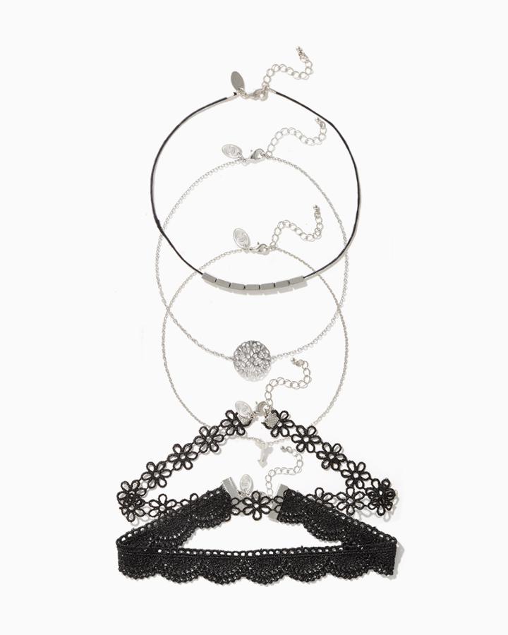 Charming Charlie Vintage Choker Necklace Set