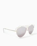 Charming Charlie Amelia Aviator Sunglasses