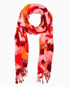 Charming Charlie Floral Blur Scarf