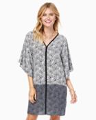 Charming Charlie Printed Gardens Kimono Dress