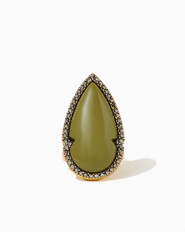 Charming Charlie Teardrop Glimmer Ring