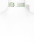 Charming Charlie Disco Mesh Choker Necklace
