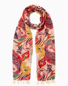 Charming Charlie Psychedelic Paisley Scarf