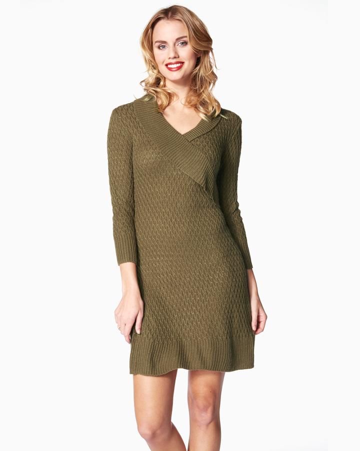 Charming Charlie Comfy Sweater Sheath Dress
